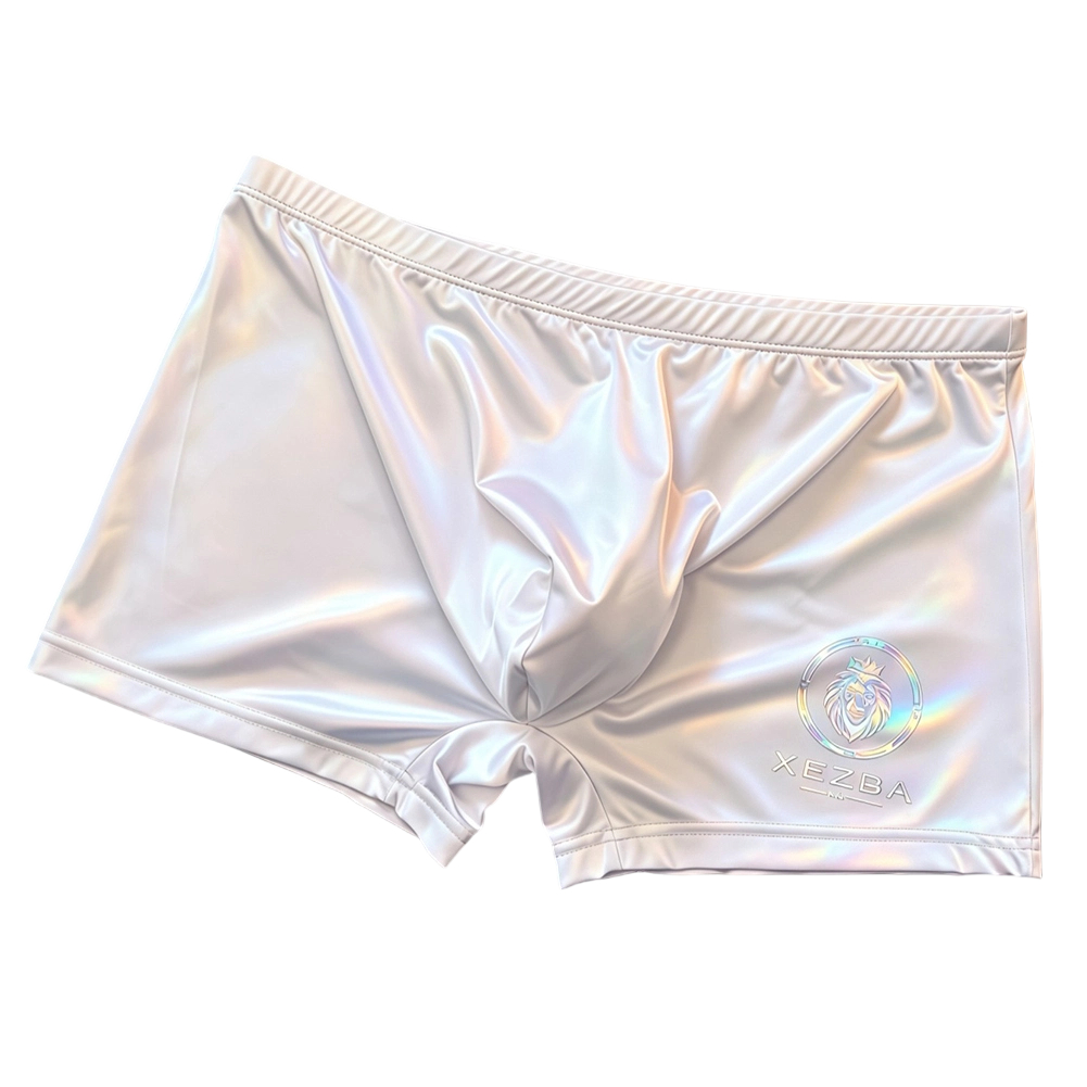 Long Leg Trunk Men - Boxer da uomo in seta ghiaccio