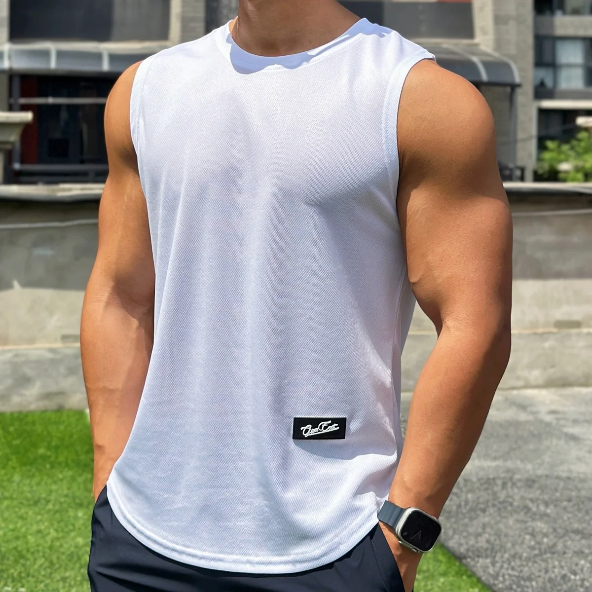 Undershirt Crew Neck - 2025 Estate Nuova Tendenza Uomo canotta