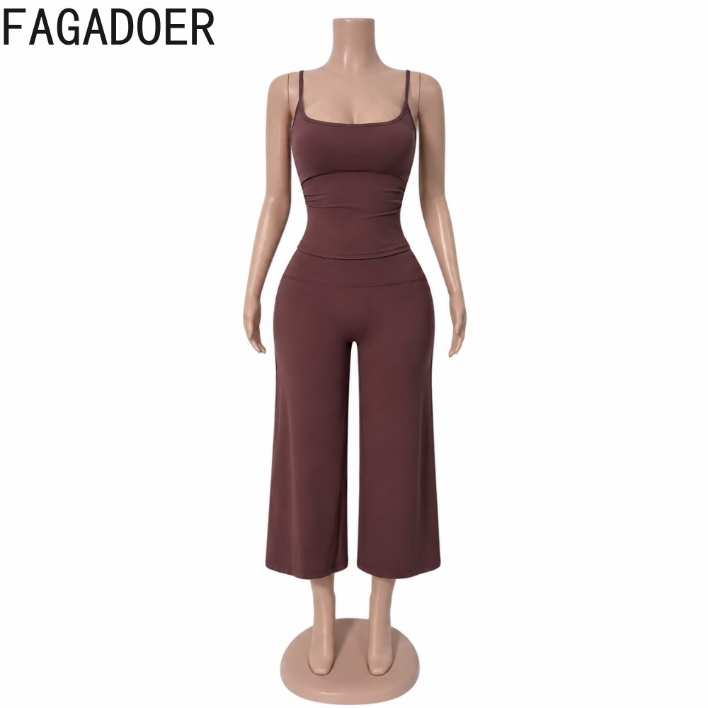 FAGADOER INS Set 2 Pezzi Trend - Suspender Tank Top recensione e prezzo
