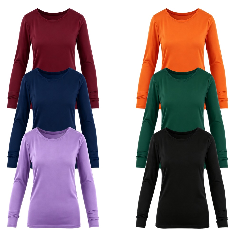 Maglietta a maniche lunghe con - Undershirt Crew Neck recensione e prezzo